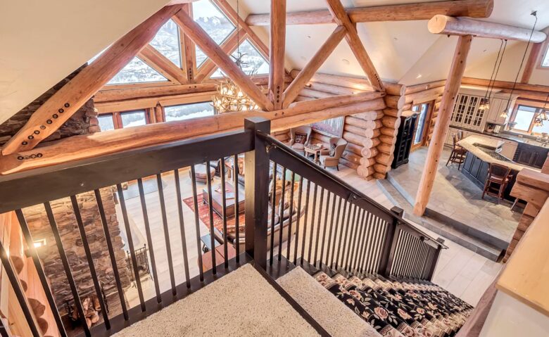 Custom Canadian Log Lodge - Park City, Utah