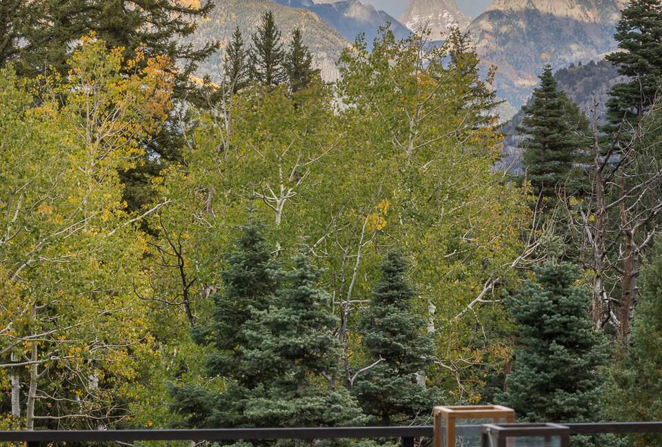 View from the dining deck.