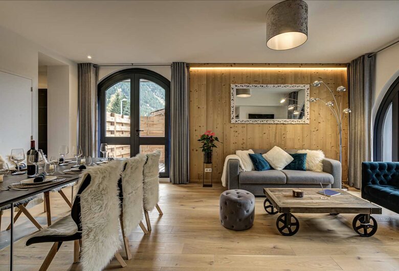 Chic apartment Residence La Cordée - Chamonix-Mont-Blanc, France