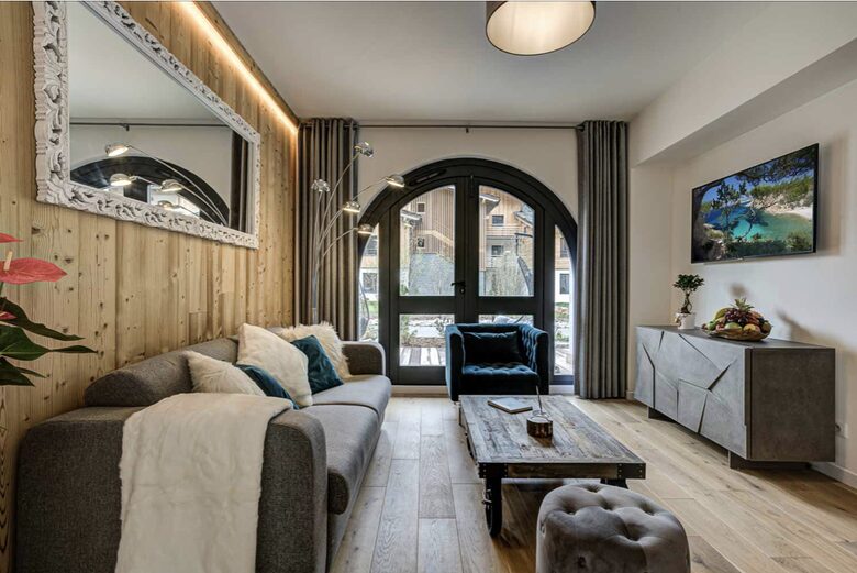 Chic apartment Residence La Cordée - Chamonix-Mont-Blanc, France