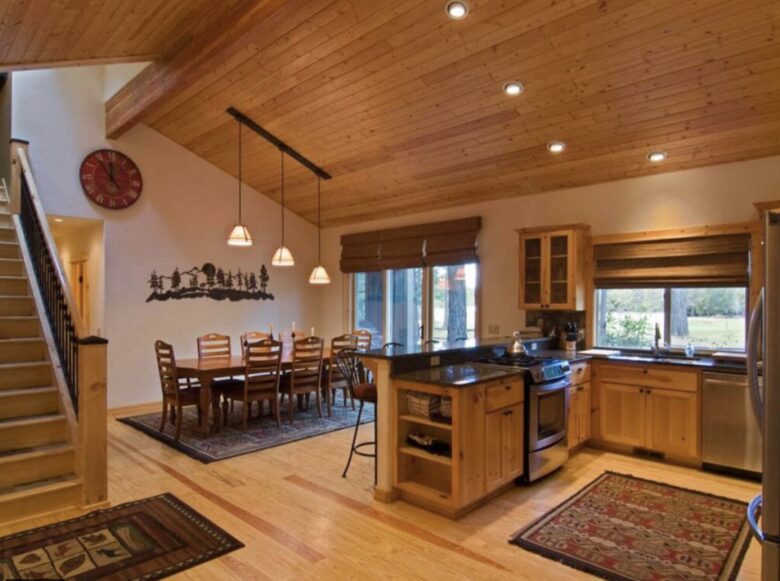 Kitchen and Dining Area