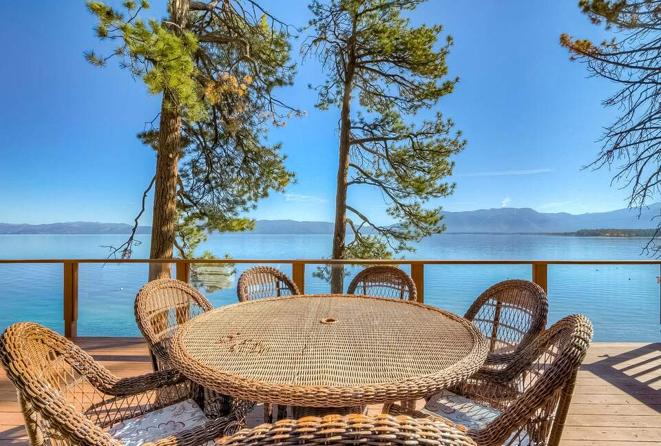 Lakefront Gem with a Private Beach and Shared Pier - South Lake Tahoe, California