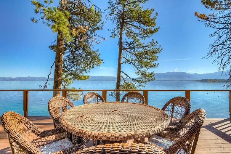 Lakefront Gem with a Private Beach and Shared Pier - South Lake Tahoe, California