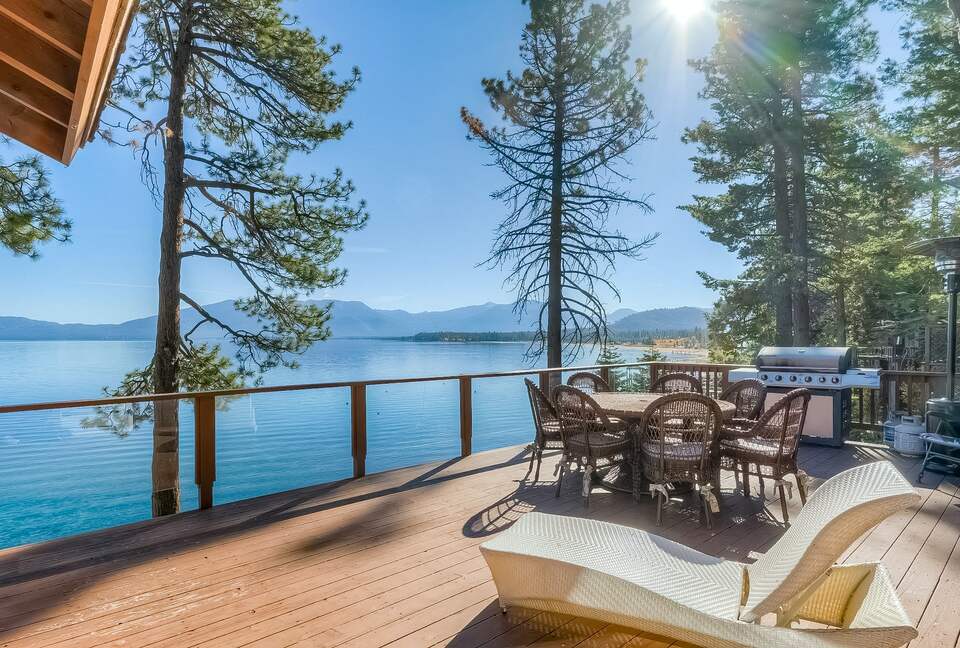 Lakefront Gem with a Private Beach and Shared Pier - South Lake Tahoe, California