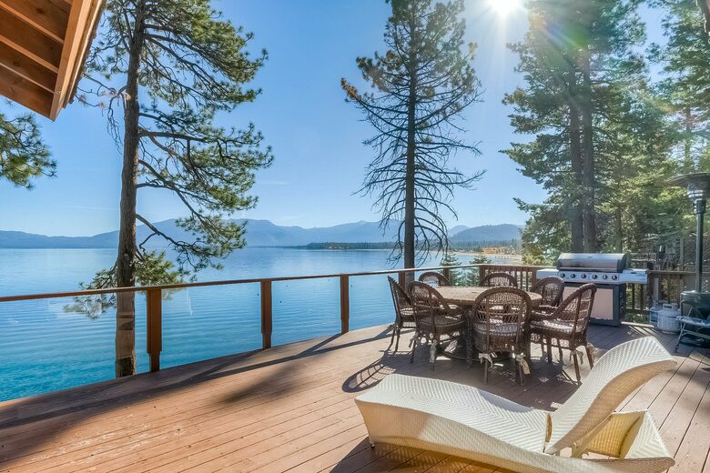 Lakefront Gem with a Private Beach and Shared Pier - South Lake Tahoe, California
