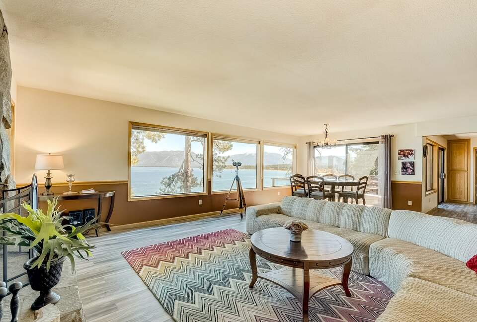 Lakefront Gem with a Private Beach and Shared Pier - South Lake Tahoe, California