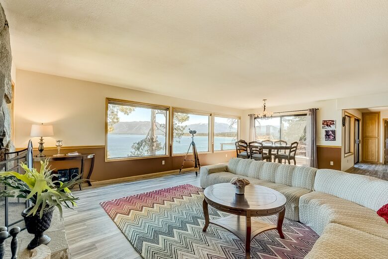 Lakefront Gem with a Private Beach and Shared Pier - South Lake Tahoe, California