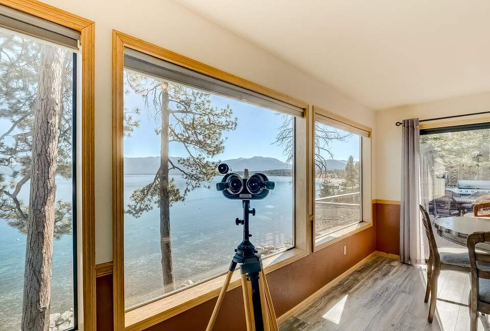 Lakefront Gem with a Private Beach and Shared Pier - South Lake Tahoe, California
