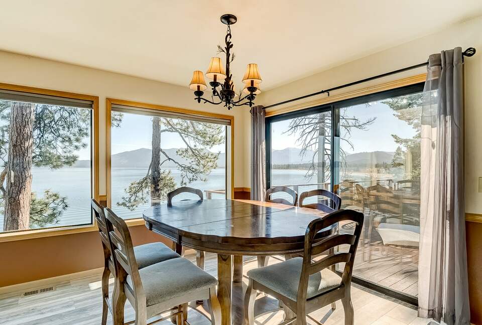 Lakefront Gem with a Private Beach and Shared Pier - South Lake Tahoe, California