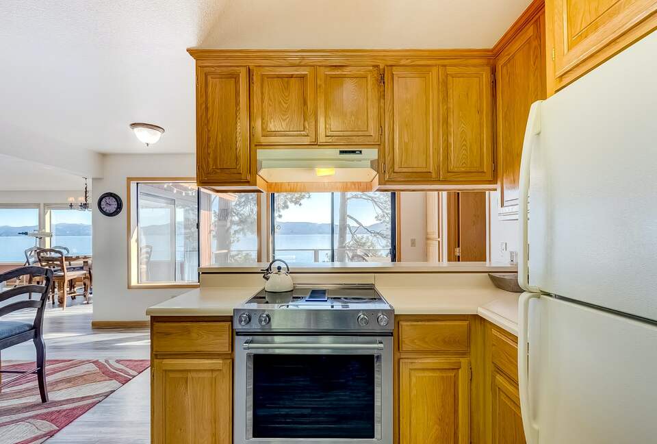 Lakefront Gem with a Private Beach and Shared Pier - South Lake Tahoe, California