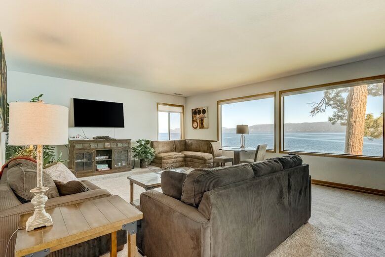 Lakefront Gem with a Private Beach and Shared Pier - South Lake Tahoe, California