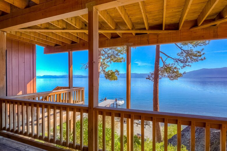 Lakefront Gem with a Private Beach and Shared Pier - South Lake Tahoe, California