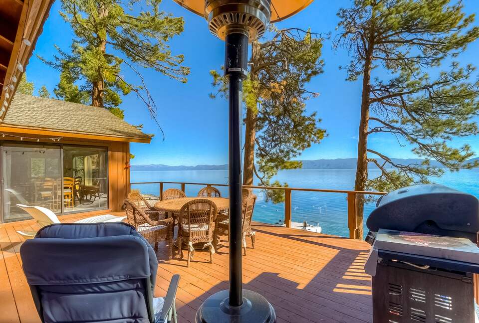 Lakefront Gem with a Private Beach and Shared Pier - South Lake Tahoe, California