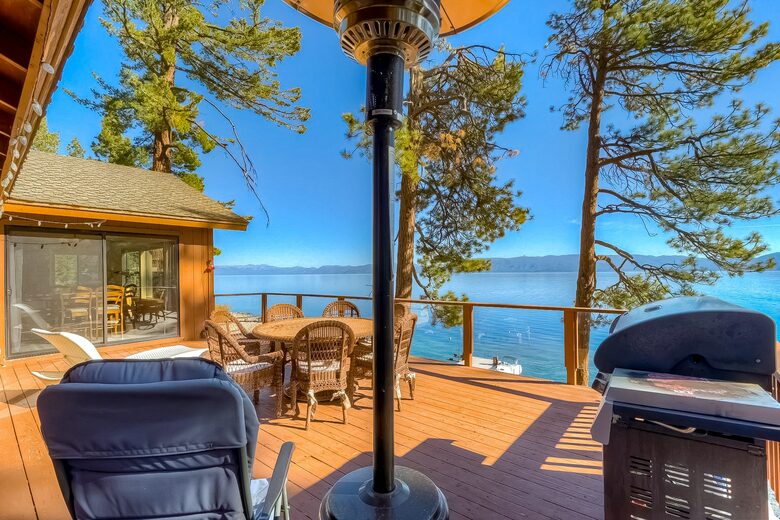 Lakefront Gem with a Private Beach and Shared Pier - South Lake Tahoe, California