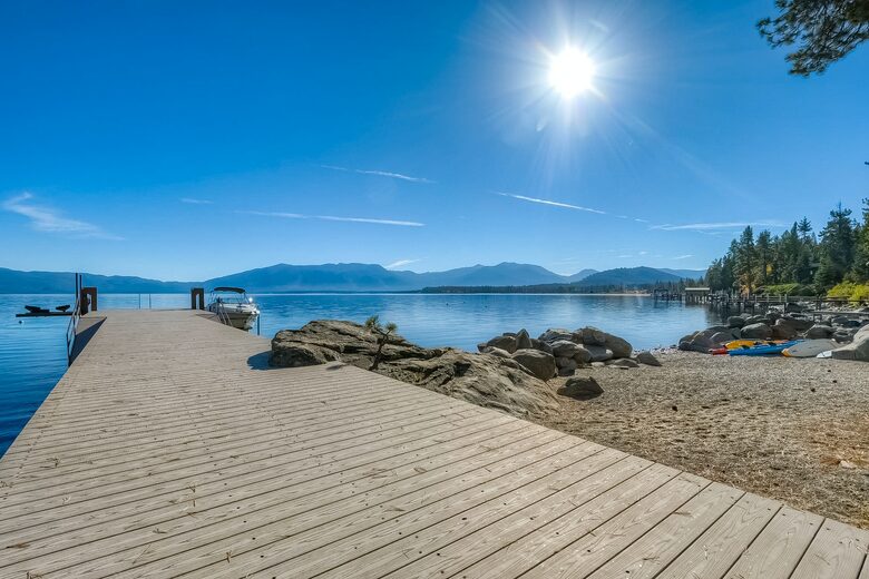 Lakefront Gem with a Private Beach and Shared Pier - South Lake Tahoe, California
