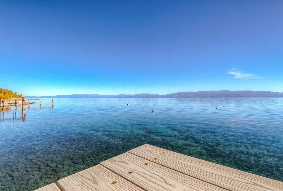 Lakefront Gem with a Private Beach and Shared Pier - South Lake Tahoe, California