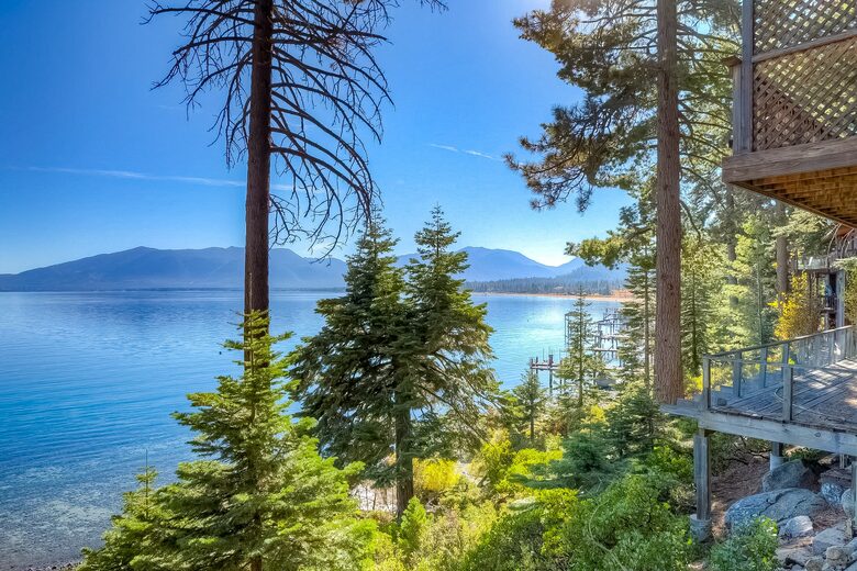 Lakefront Gem with a Private Beach and Shared Pier - South Lake Tahoe, California