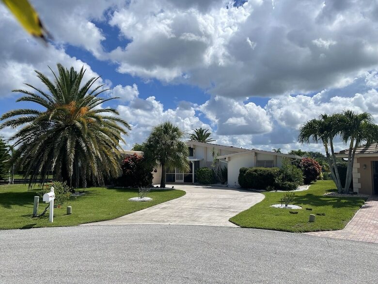 Tropical Waterfront Home with a Pool and Gulf Access - Punta Gorda, Florida