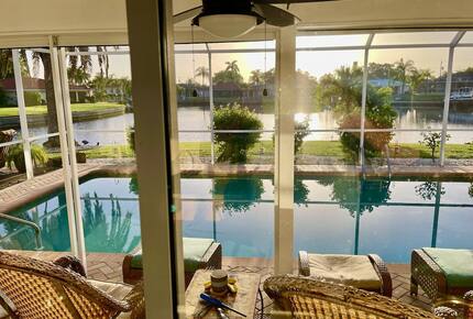 Tropical Waterfront Home with a Pool and Gulf Access - Punta Gorda, Florida