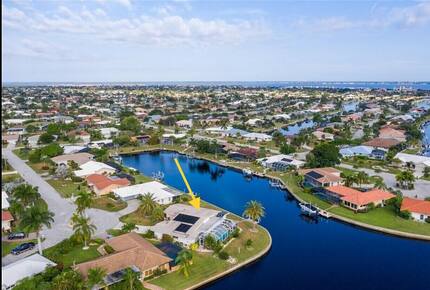 Tropical Waterfront Home with a Pool and Gulf Access - Punta Gorda, Florida