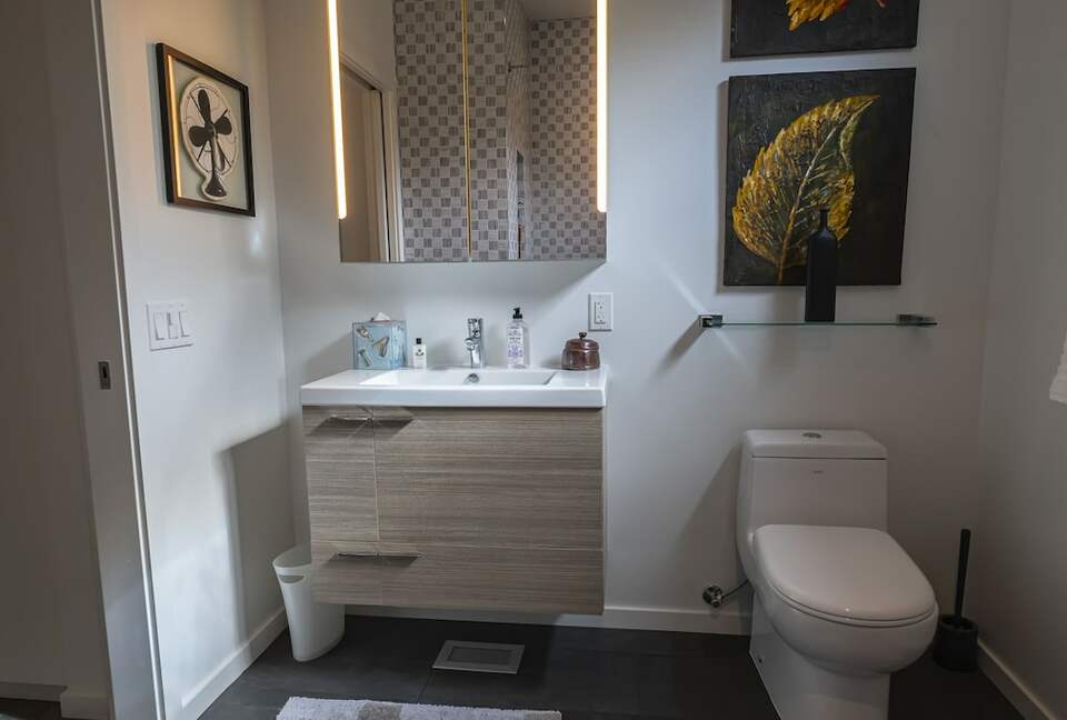 Ensuite bathroom of the master bedroom in the second house