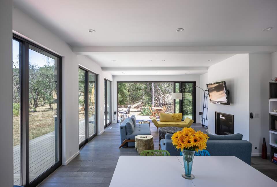 Living room of the second house