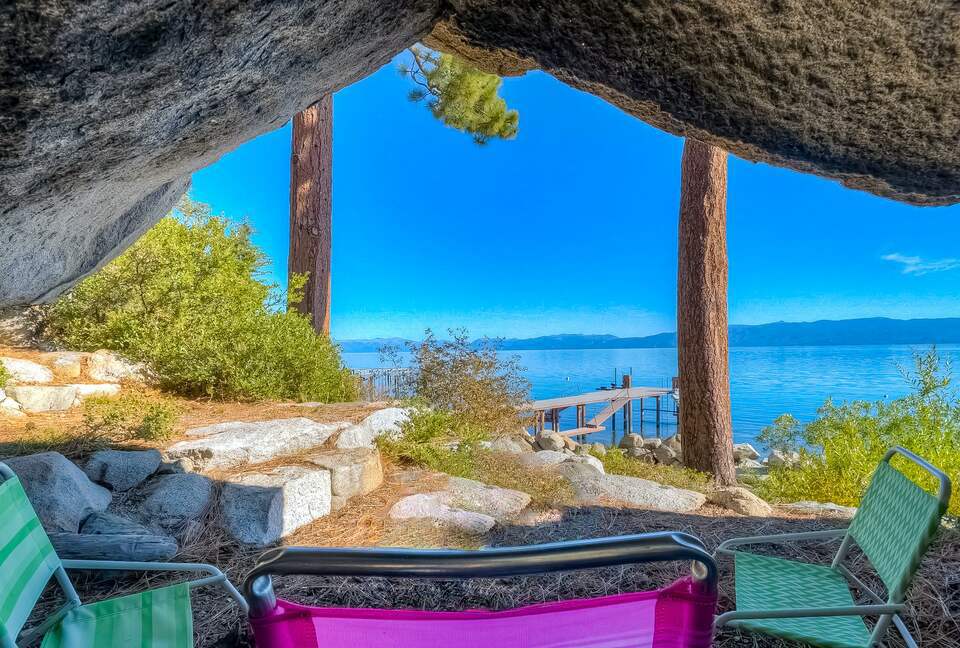 Lakefront Gem with a Private Beach and Shared Pier - South Lake Tahoe, California