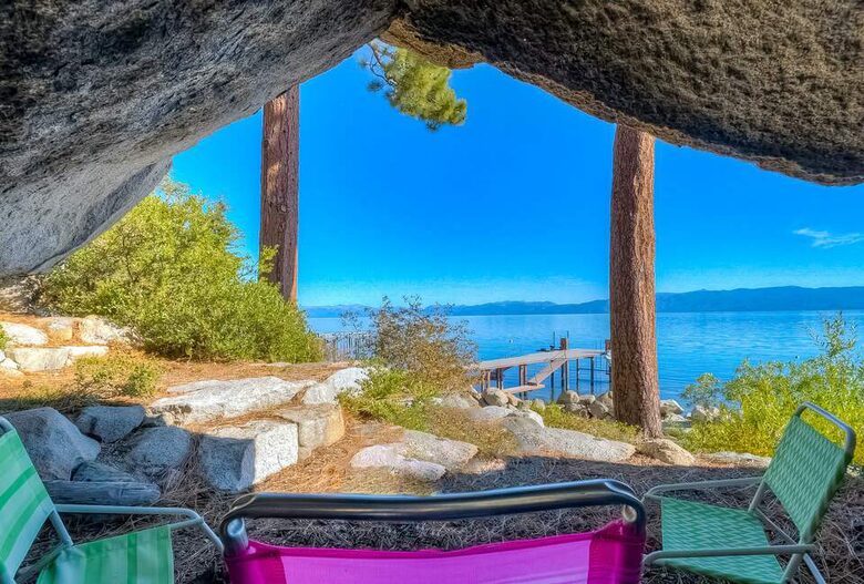 Lakefront Gem with a Private Beach and Shared Pier - South Lake Tahoe, California