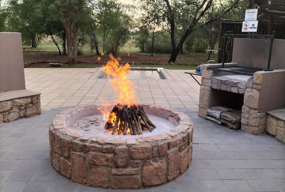 Lapa and fire pit