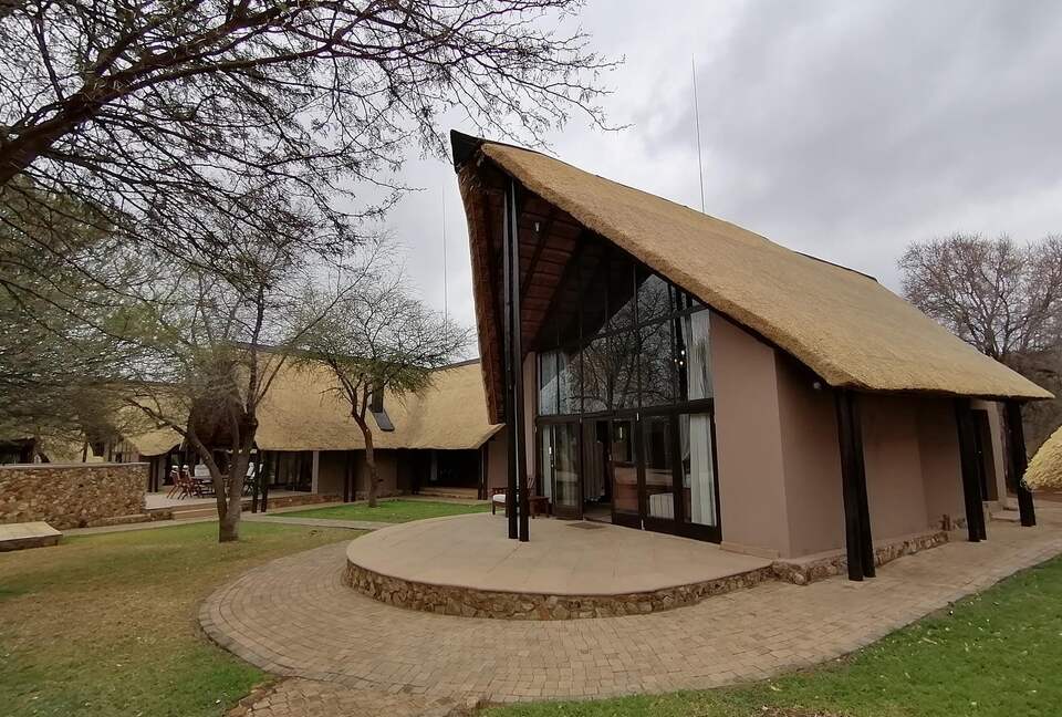 Sleeper unit 2 with the main lodge area in the background