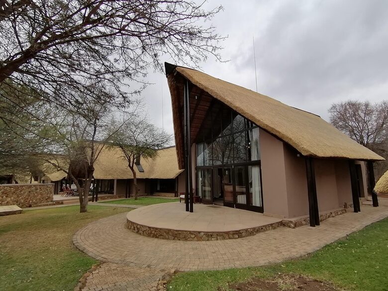 Sleeper unit 2 with the main lodge area in the background