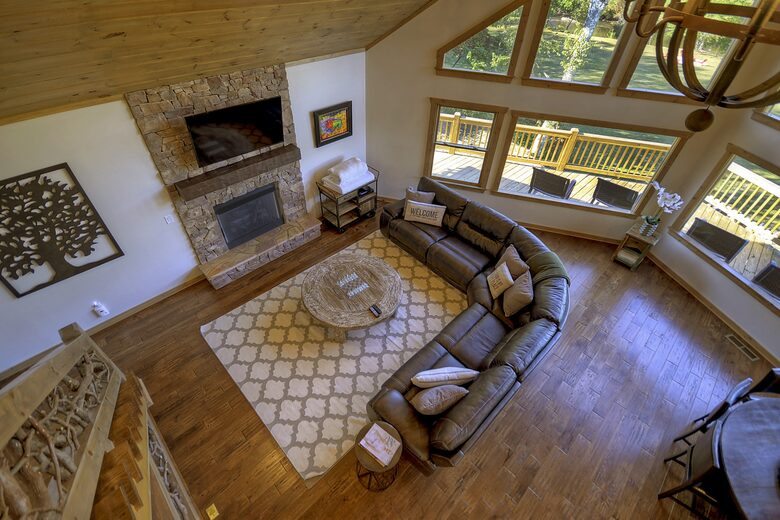 Luxury Mountain Cabin on Toccoa River and 4 Private Acres! - Blue Ridge, Georgia