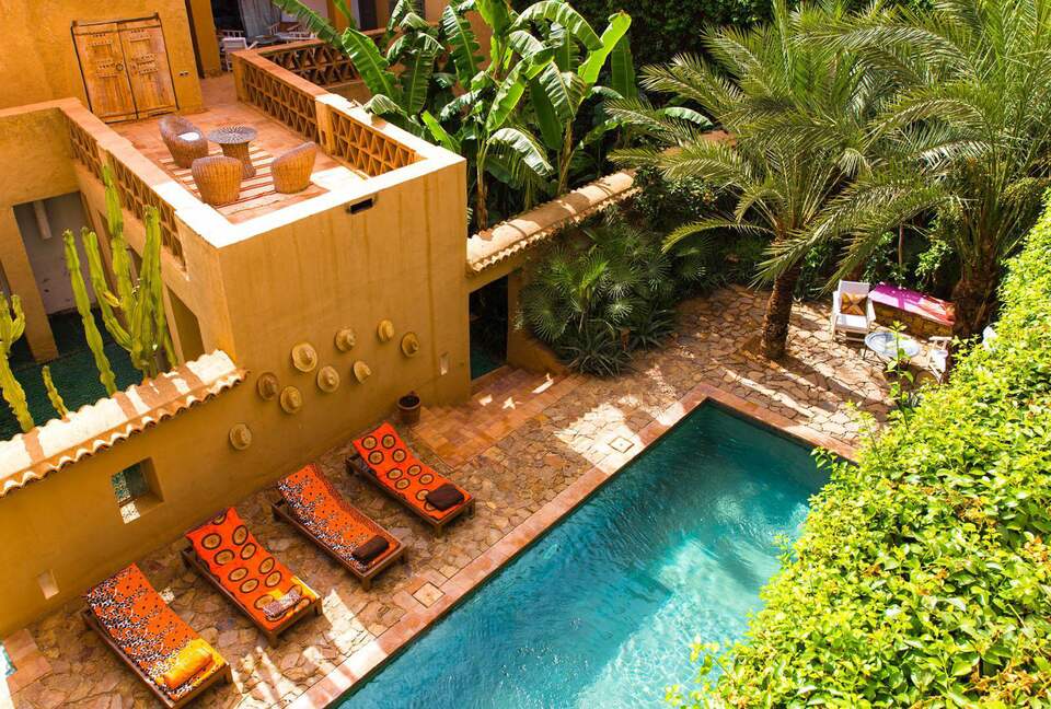 Sublime Renovated Caravanserai from the 18-19th Century in the Noble Area of Taroudant's Medina - Taroudant, Morocco