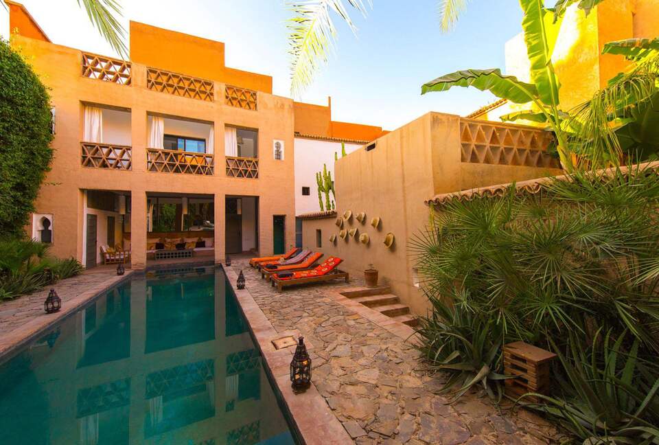 Sublime Renovated Caravanserai from the 18-19th Century in the Noble Area of Taroudant's Medina - Taroudant, Morocco