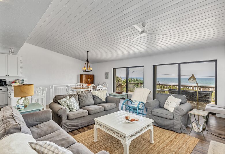 Family Friendly Beachfront Oasis - New Smyrna Beach, Florida
