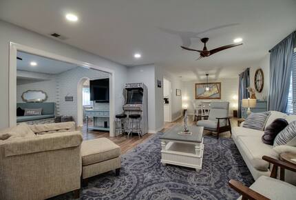 Luxury Ranch Home with a Pool + Hot Tub + Arcade - Hilton Head Island, South Carolina