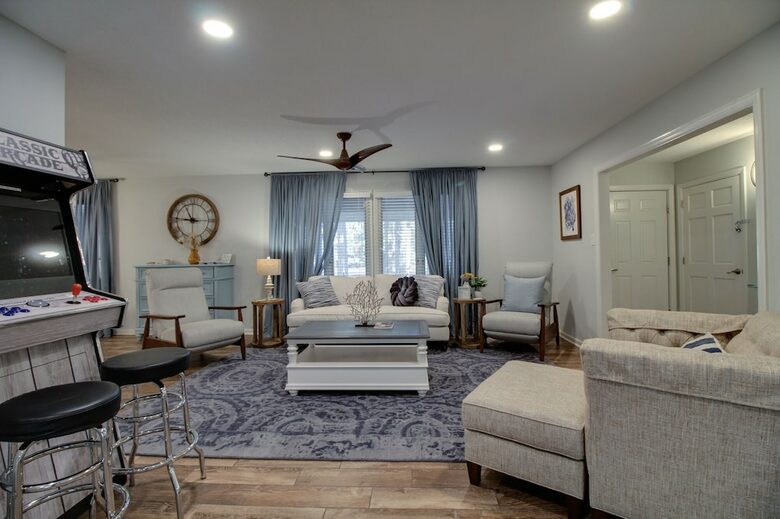 Luxury Ranch Home with a Pool + Hot Tub + Arcade - Hilton Head Island, South Carolina