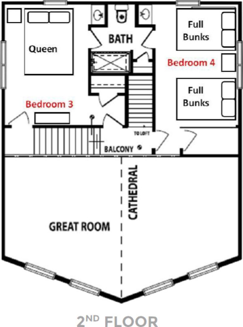Norris Lake Waterfront Cabin - Sleeps 25 - La Follette, Tennessee