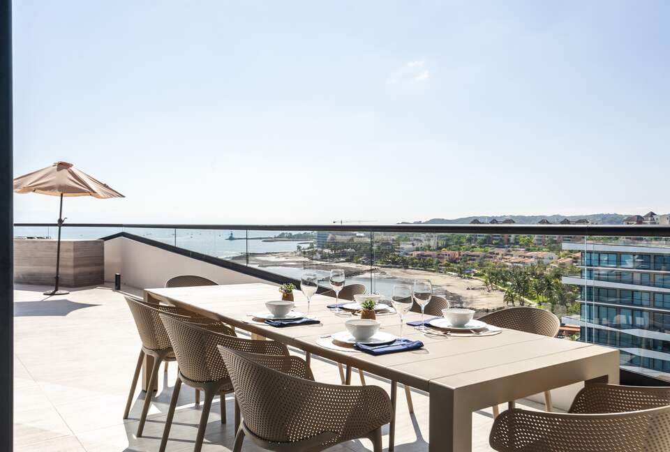 Penthouse by the beach with private pool - Bucerías, Mexico