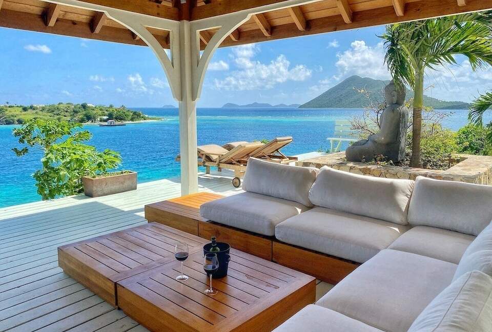 Luxury 7 bedroom Waterfront Villa - Great Camanoe Island, Virgin Islands, British