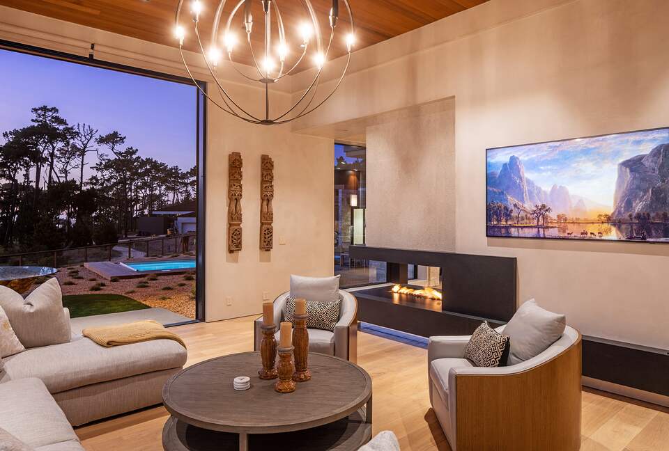 Contemporary Golf Course Estate - Pebble Beach, California