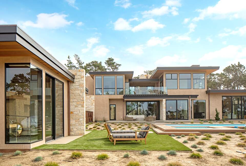 Contemporary Golf Course Estate - Pebble Beach, California