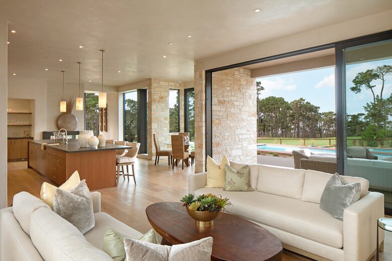 Contemporary Golf Course Estate - Pebble Beach, California