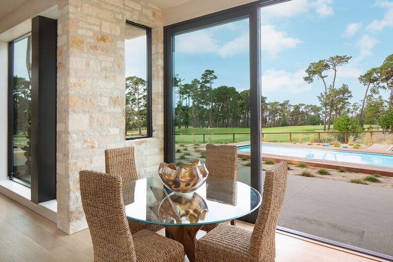 Contemporary Golf Course Estate - Pebble Beach, California