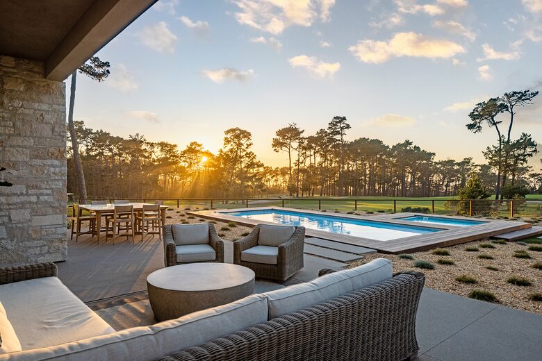 Contemporary Golf Course Estate - Pebble Beach, California