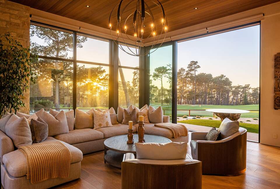 Contemporary Golf Course Estate - Pebble Beach, California