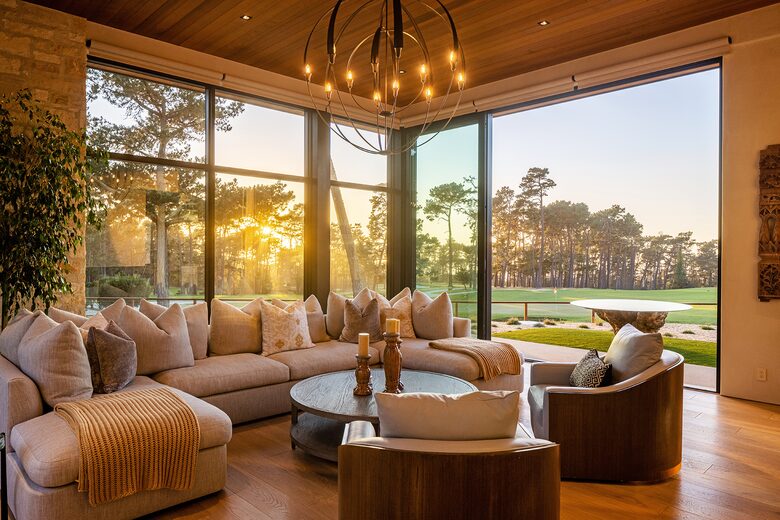 Contemporary Golf Course Estate - Pebble Beach, California