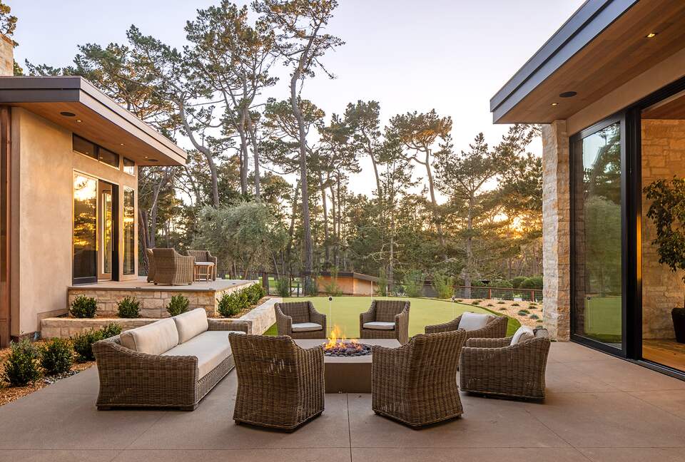 Contemporary Golf Course Estate - Pebble Beach, California