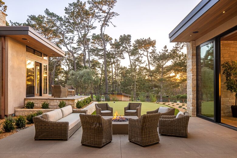 Contemporary Golf Course Estate - Pebble Beach, California
