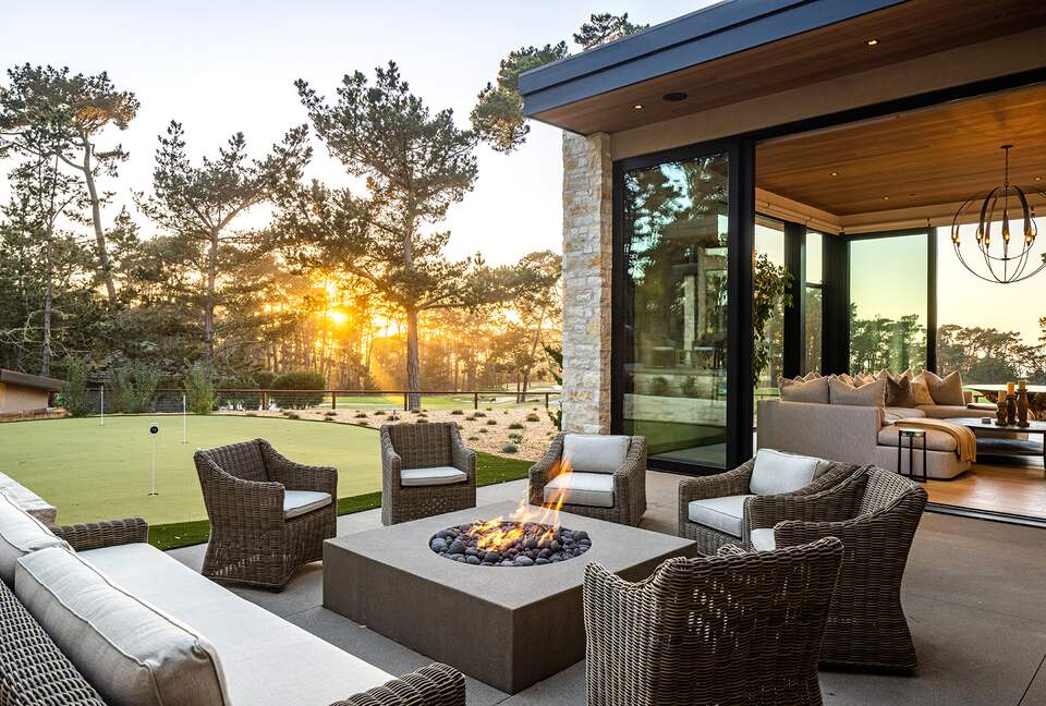 Contemporary Golf Course Estate - Pebble Beach, California